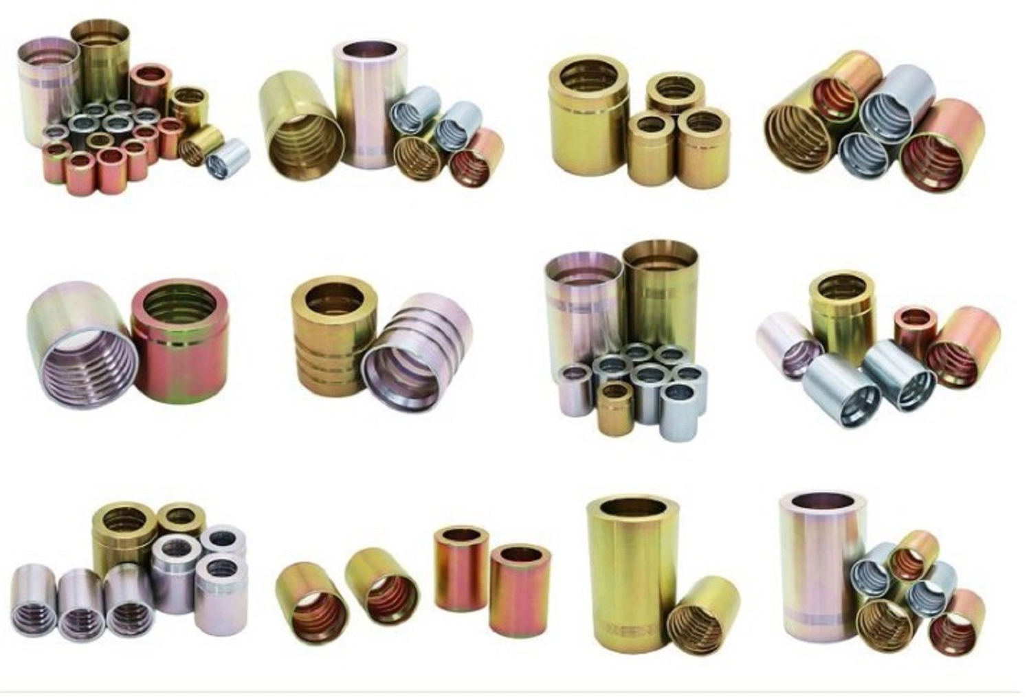 Chinese Priduce DIN /SAE Hydraulic Rubber Hose Fittings