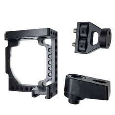 CNC черно анодизиращи резервни части за видеонаблюдение