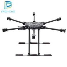 Произведено с ЦПУ шаси на хексакоптер